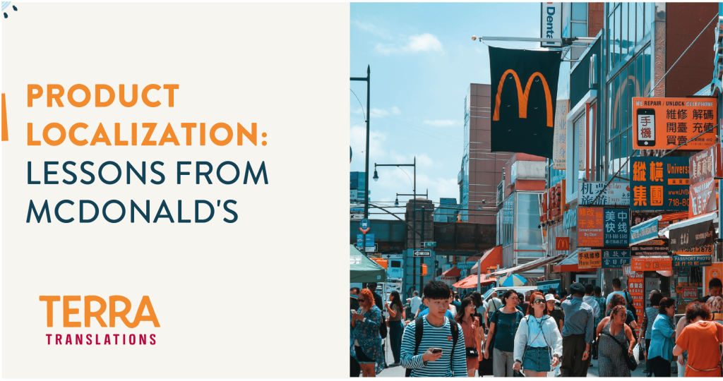 Product Localization: Lessons from McDonald's - Terra